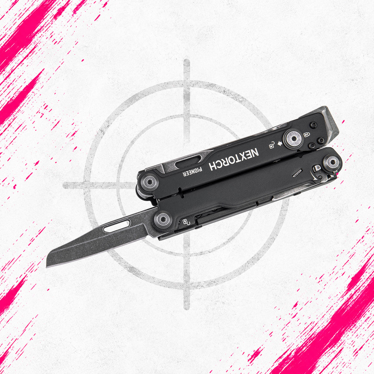NEXTORCH MultiTool 15in1 - PIONEER MT20BK Black Edition