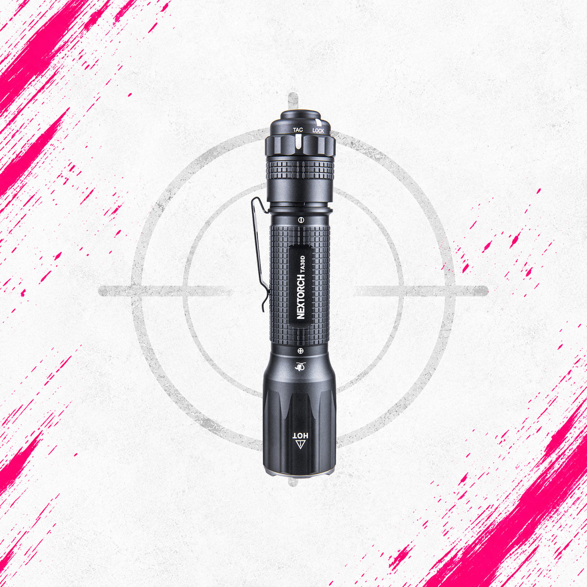 NEXTORCH TA30D - Next Generation Tactical LED Flashlight